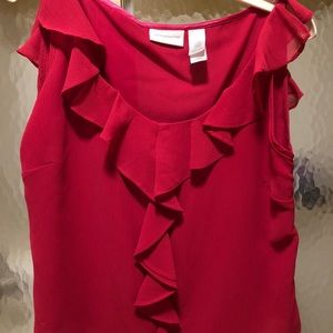 Liz Ruffle summer top with skirt